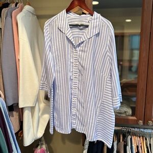 Foxcroft 3/4 Sleeve Shirt 20W